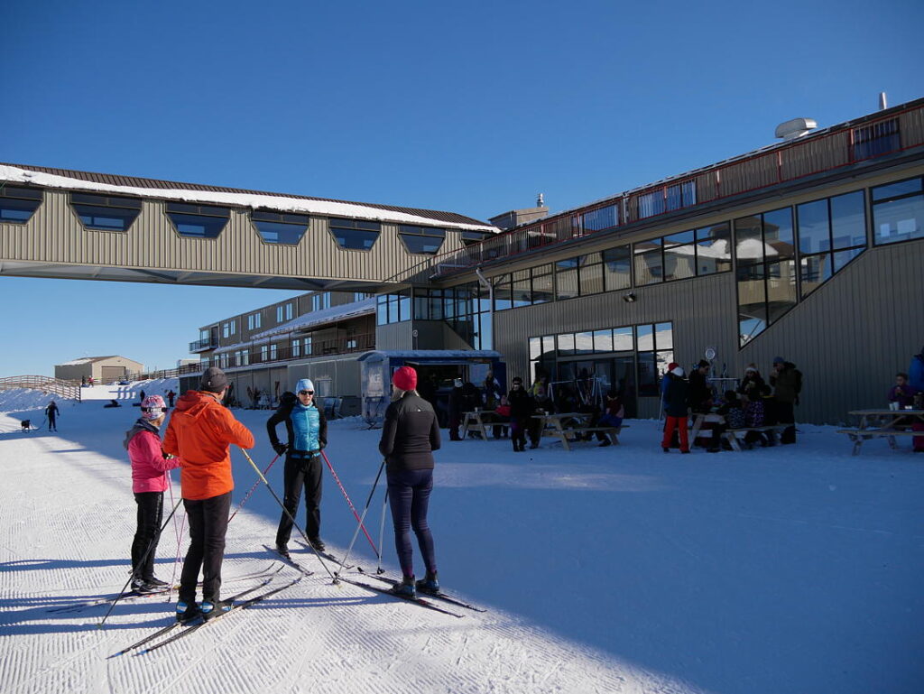 The Lodge, Snow Farm cross ski area, New Zealand
